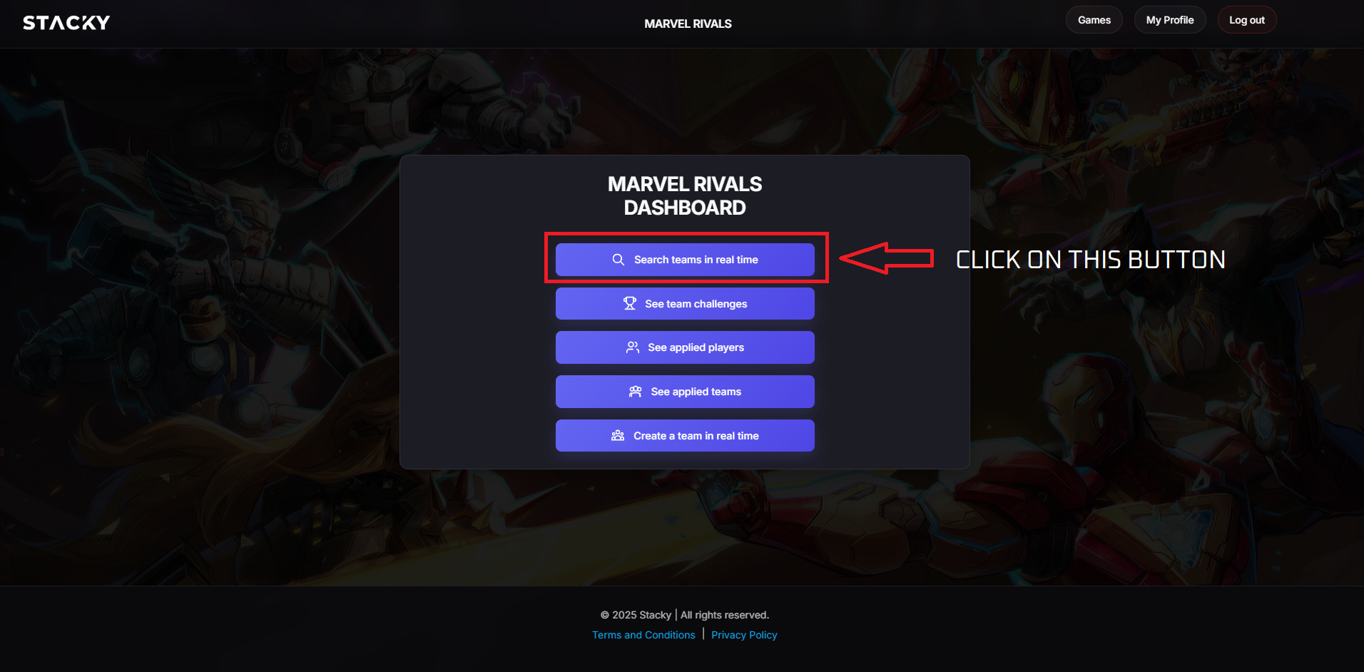 Join a team in real time step 2